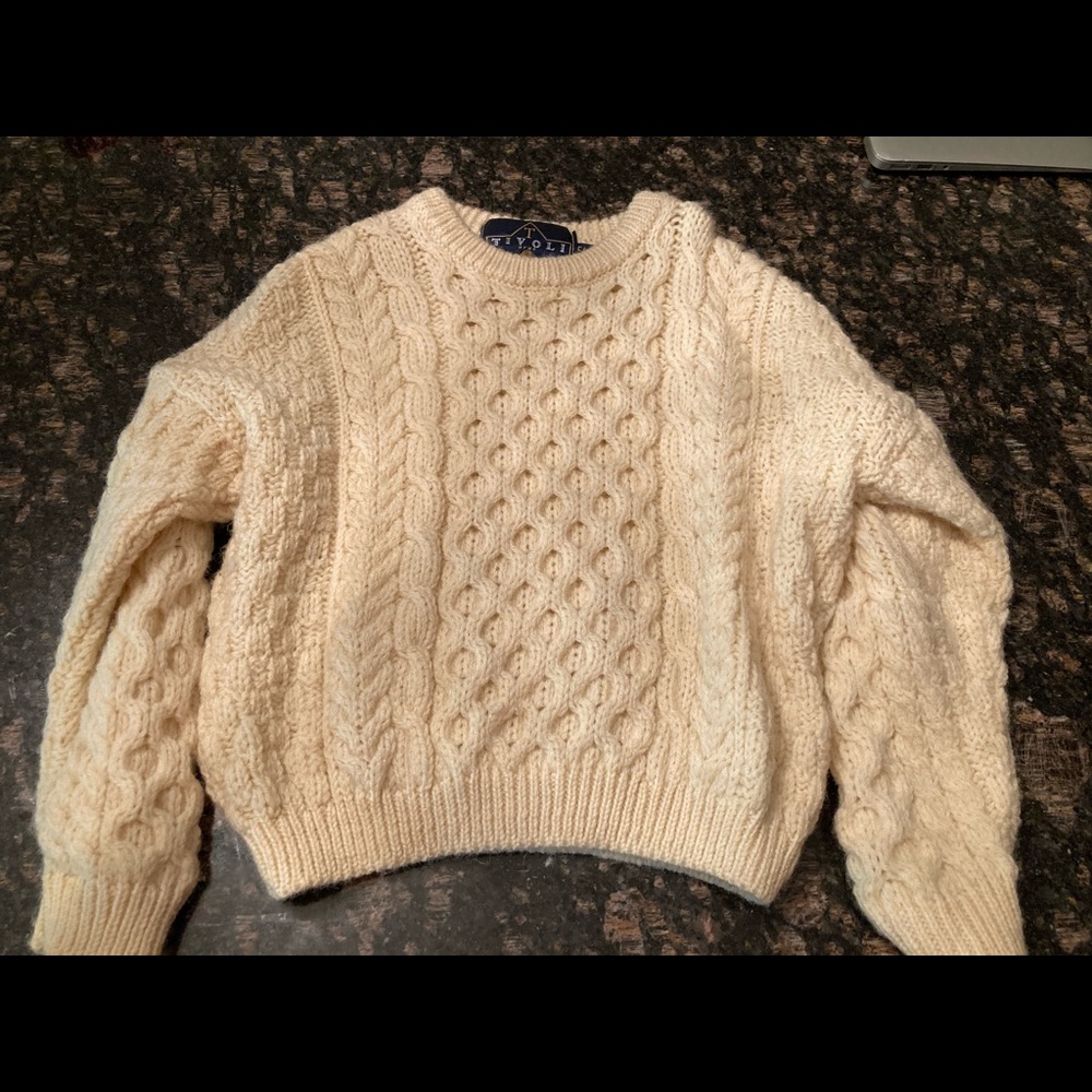 Tivoli Toddler (5-7T) Aran Sweater
